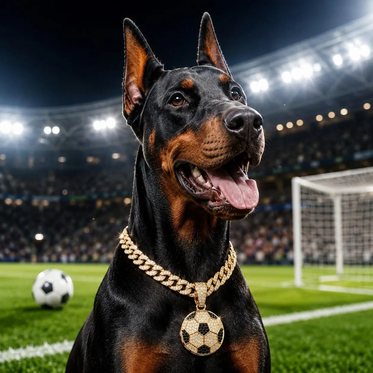 Dog Chain Diamond Collar Walking Metal Chain Necklace with Secure Buckle Pet Cuban Style Collar Jewelry Accessories for Small Medium Large Dog Cats